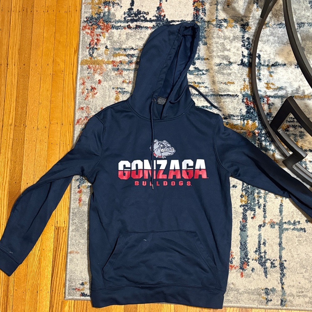 Colosseum Navy Gonzaga Bulldogs Hoodie